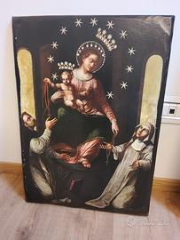 QUADRO VERGINE ROSARIO ORIG DISPONIBILE A TRATTARE