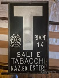 Tabaccheria in smalto T rivendita n. 14