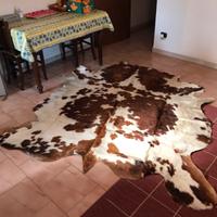 Tappeto in vera pelle di mucca texana naturale
