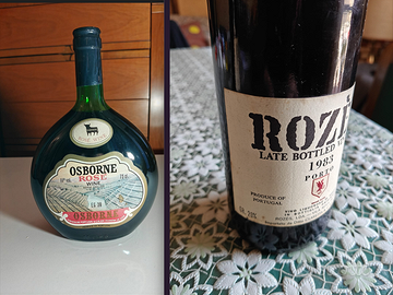2 vini portoghesi: Osborne Rosé - Rozes 1983 LVB