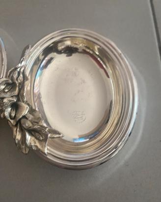 Coppia Portafoto Vintage Faustina Placcato 1000