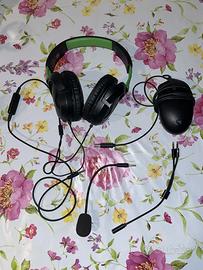 Cuffie e mouse da gaming