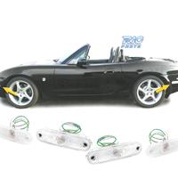 FRECCIE LATERALI PER MAZDA MX5 89-05 BIANCO