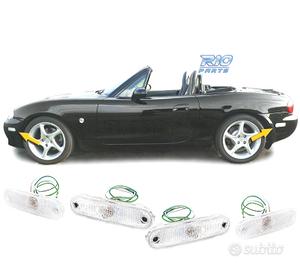 FRECCIE LATERALI PER MAZDA MX5 89-05 BIANCO