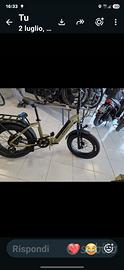 e-bike marca origami pieghevole