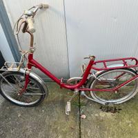 Bicicletta pighevole da  ripristinare marca PIAVE