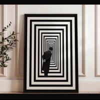 Poster Stampa Canvas (Tela) Design 30*40cm