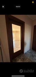 Porte in legno con disegno