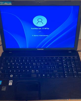 Pc portatile Toshiba Satellite win11 pro nero