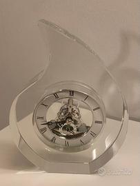 Orologio da tavolo Fantin Argenti in cristallo