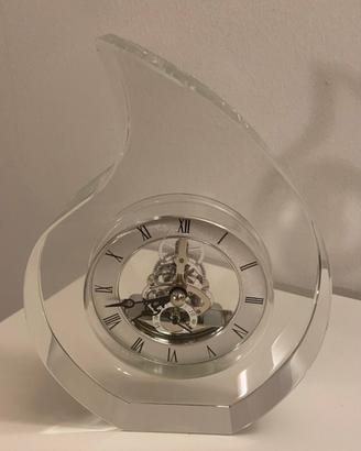 Orologio da tavolo Fantin Argenti in cristallo
