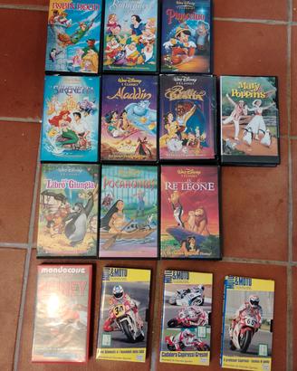 Videocassette cartoni animati varie