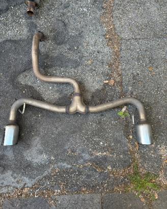 Scarico diretto per Abarth Black Tiger
