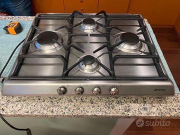 Piano cottura Smeg 4 fuochi
