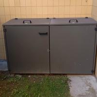 contenitore per bidoni rifiuti