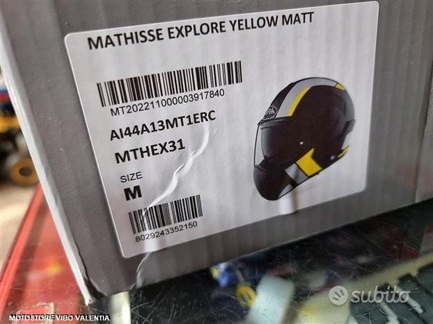 Airoh Mathisse Modular Explore Helmet Yellow Matt MTHEX31 Modular Helmets