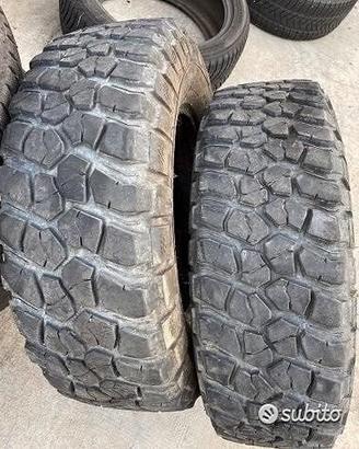 Coppia pneumatici 255 75 17 bf goodrich