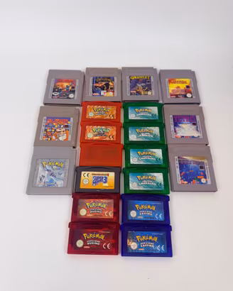 Lotto Giochi Game Boy Advance e Game Boy 