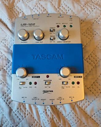 tascam us-122 scheda audio pc