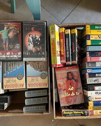 VHS ORIGINALI VARIE IN SCATOLONI
