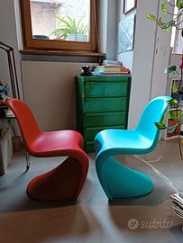 Sedie Bambini Vitra Panton Junior Originali