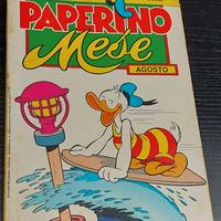 Paperino Mese n.74 Agosto 1986 fumetto vintage