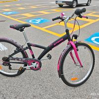 Mountain-bike 24 pollici per bambina.