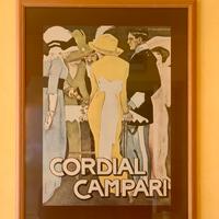 Graziosa stampa liberty Cordial Campari Dudovich