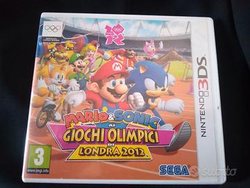 gioco nintendo 3ds Mario e sonic olimpiadi londra