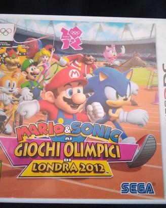 gioco nintendo 3ds Mario e sonic olimpiadi londra