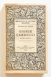 Giosuè Carducci : studio critico / Benedetto Croce