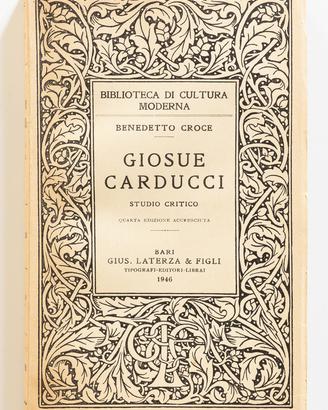 Giosuè Carducci : studio critico / Benedetto Croce