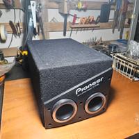 Sub e amplificatore Pioneer e Blue Thunder
