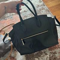 Borsa Coccinelle originale in pelle nera