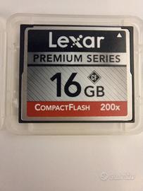 Lexar premium CF Card 16 GB 200x 