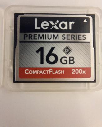 Lexar premium CF Card 16 GB 200x 