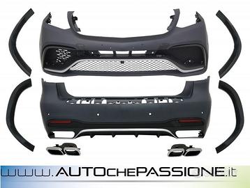Kit paraurti Mercedes GLS Class X166 2016 up GLS63
