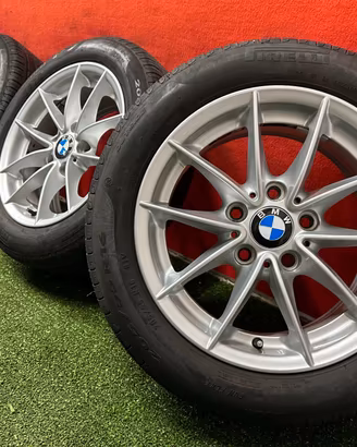 Cerchi BMW Serie 1 2 3 Gomme Estive RFT 205 55 16