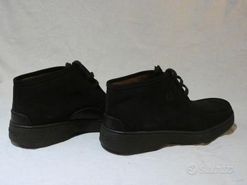 POLACCHINA SCAMOSCIATA NERA FLEXA - F.lli Rossetti