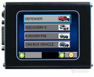 Nanocom per Land Rover. Diagnosi