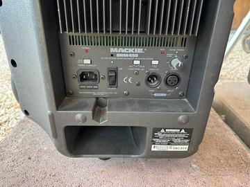Mackie active casse + mixer