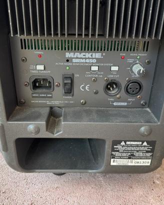 Mackie active casse + mixer
