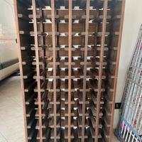 Portabottiglie cantinetta vero legno