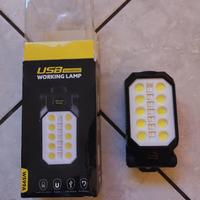 Lampada Led ricaricabile con USB