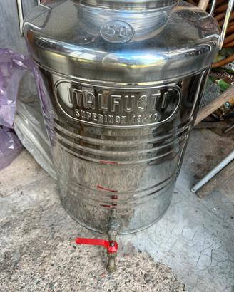 Bidone 50L in acciaio