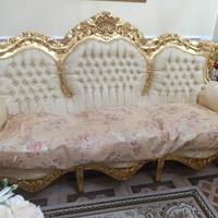 Divano oro  barocco