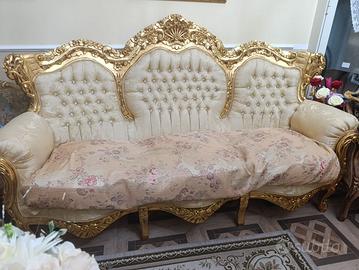 Divano oro  barocco