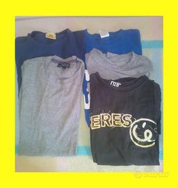 MAGLIE SHIRT POLO uomo estive cotone usate M L