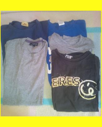 MAGLIE SHIRT POLO uomo estive cotone usate M L