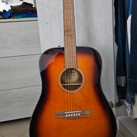 Chitarra fender cd60sb piu cover power pad 